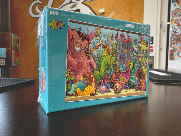 De Beer Puzzel met 500 stukkies