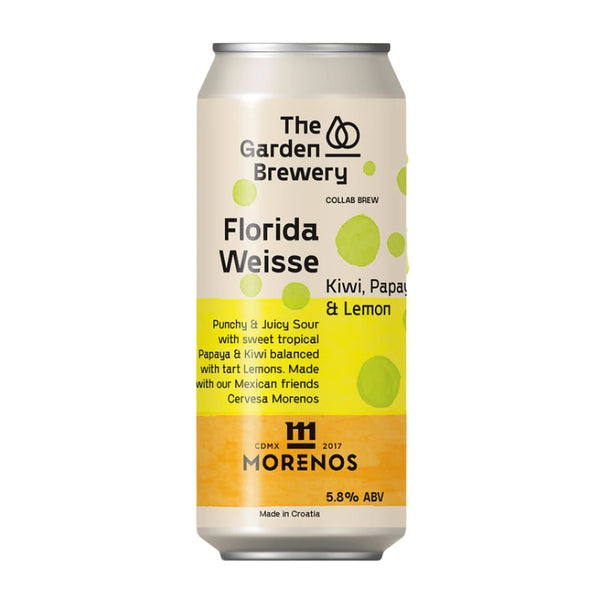 The Garden Brewery - Florida Weisse: Kiwi, Papaya & Lemon