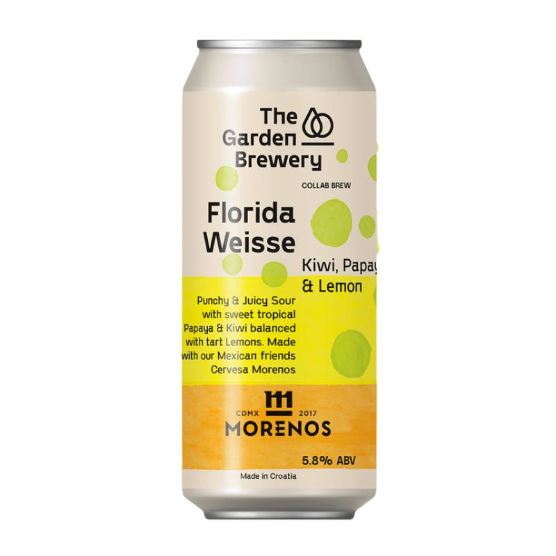 The Garden Brewery - Florida Weisse: Kiwi, Papaya & Lemon