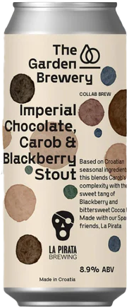 The Garden Brewery & La Pirata - Imperial Chocolate, Carob & Blackberry Stout