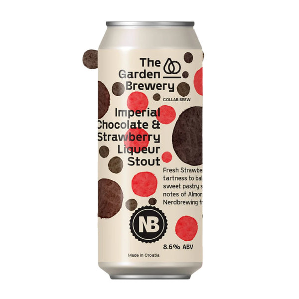 The Garden Brewery & Nerdbrewing Imperial Chocolate & Strawberry Liqueur Stout