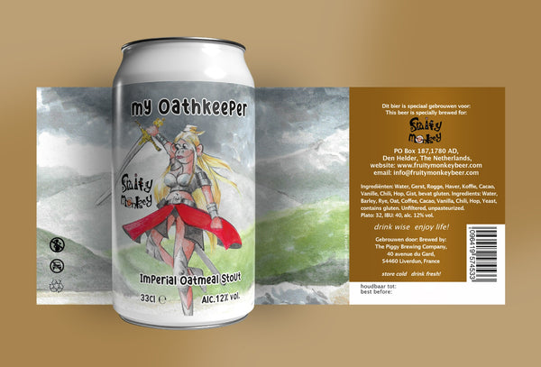 Fruity Monkey Beer - My Oathkeeper