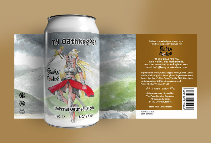 Fruity Monkey Beer - My Oathkeeper