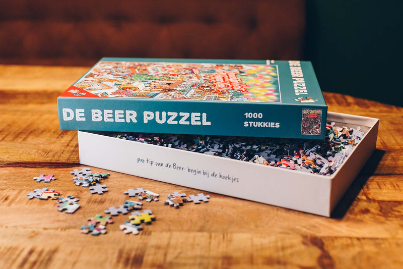 De Beer Puzzel met 1000 stukkies